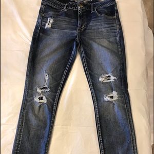 American Eagle destroyed/distressed Jeggings